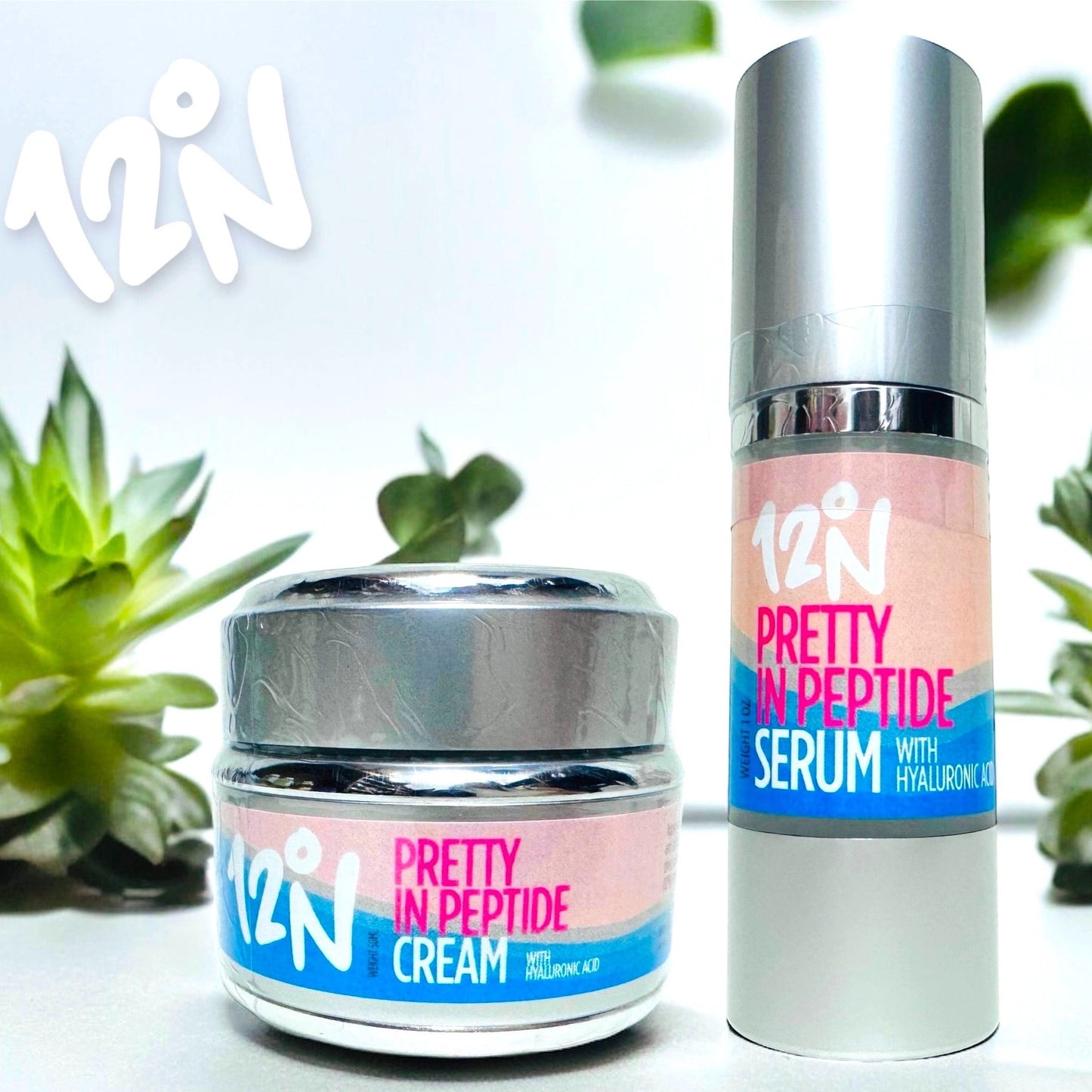 Pretty in Peptide Serum + Cream Collection - BUNDLE TO SAVE!