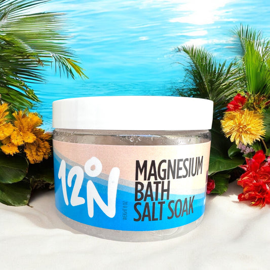 Magnesium Boost Bath Salt Soak with Vitamin D3 - Allergy, Cold & Sinus