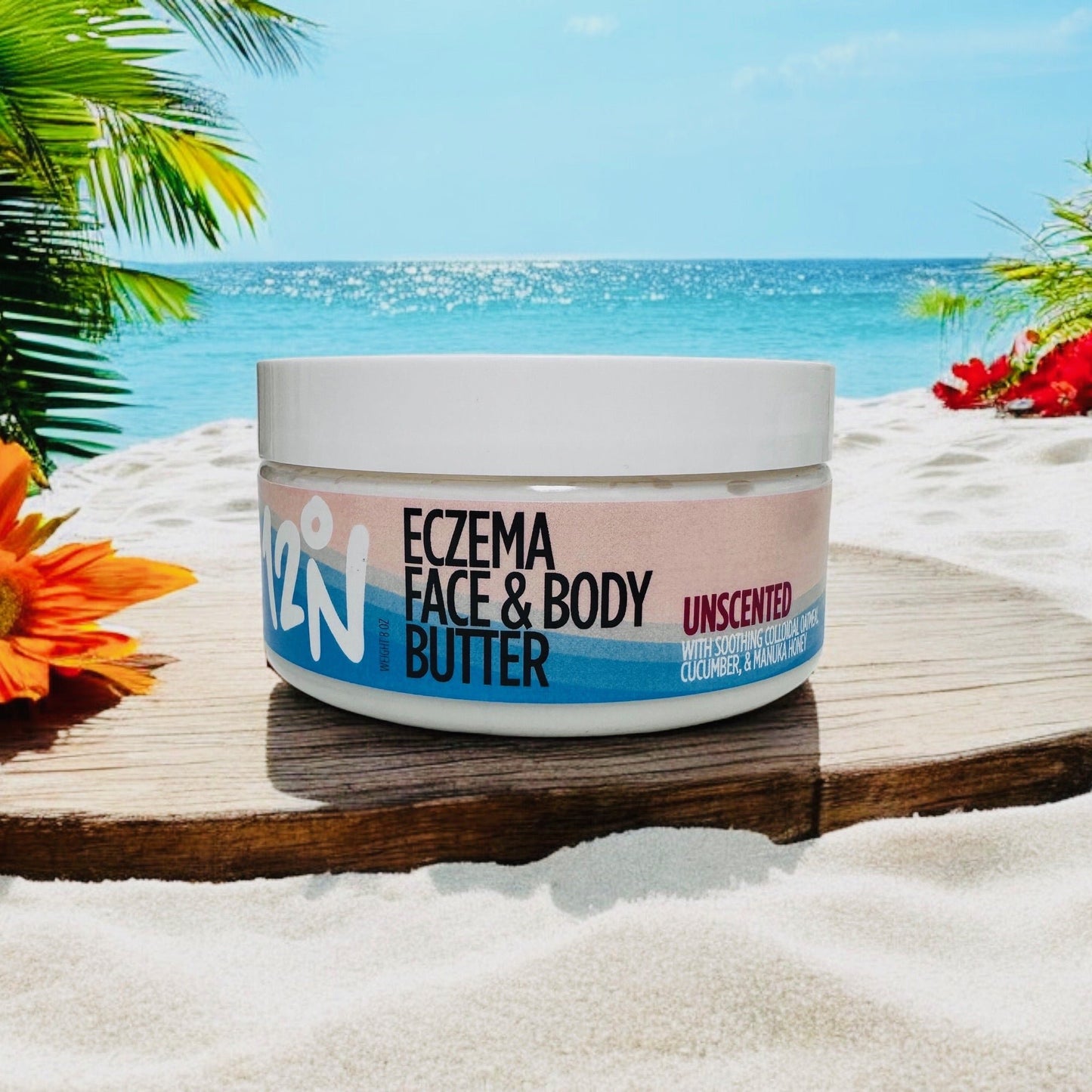 Eczema, Psoriasis, Rosacea Face & Body Butter (Cream) - Always Unscented