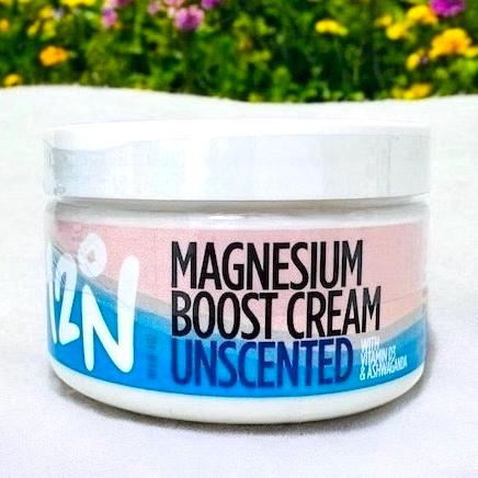 Magnesium Boost Cream - Unscented/Sensitive Skin