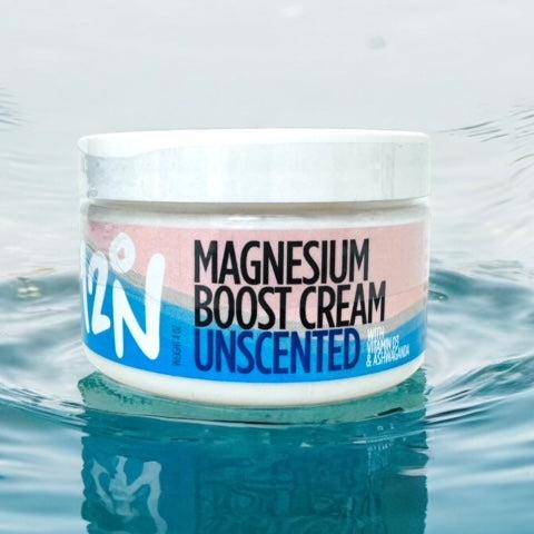 Magnesium Boost Cream - Unscented/Sensitive Skin