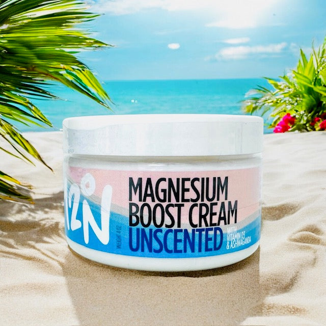 Magnesium Boost Cream - Unscented/Sensitive Skin